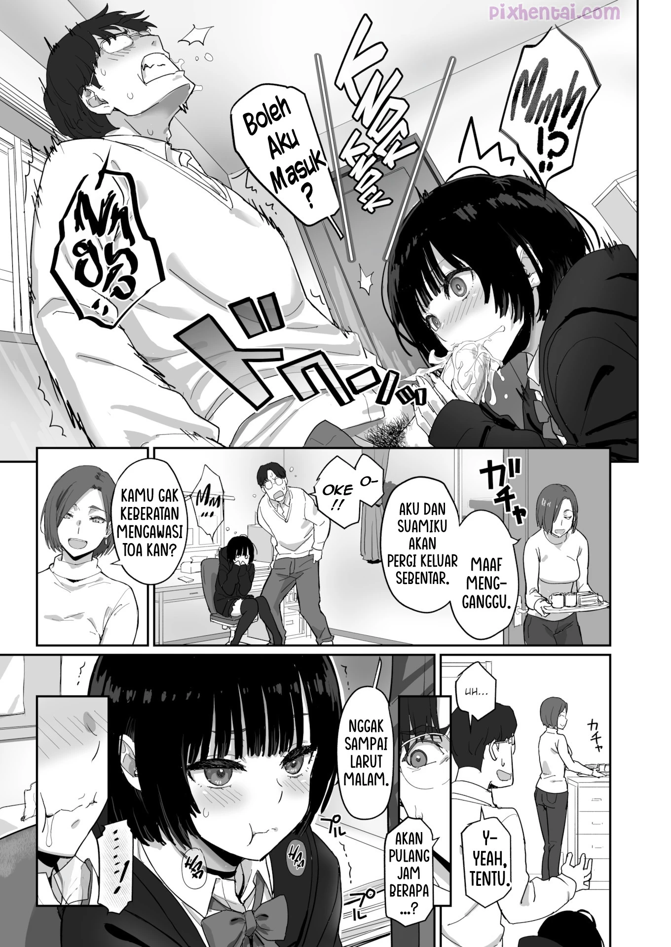 Komik hentai xxx manga sex bokep BenKyou toka Shinakute MO 15